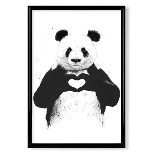 All you need is love Panda