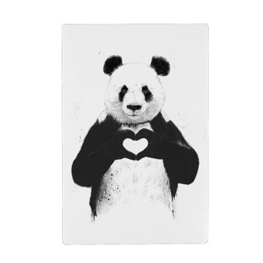 All you need is love Panda