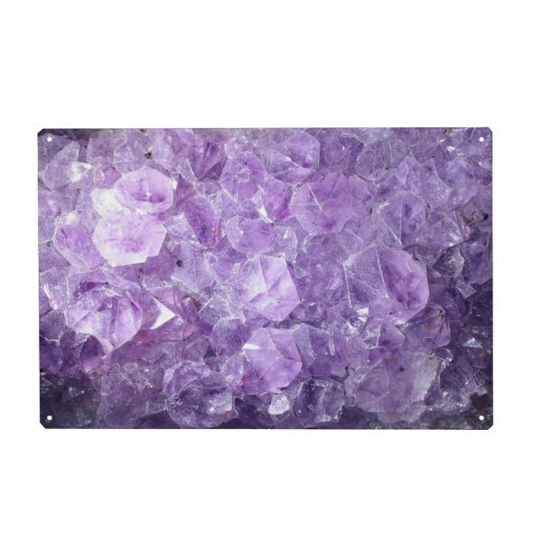 Holzbild "Kristall Stein" artboxONE - Abstrakt - Stein,Edelstein,Mineral,Agate