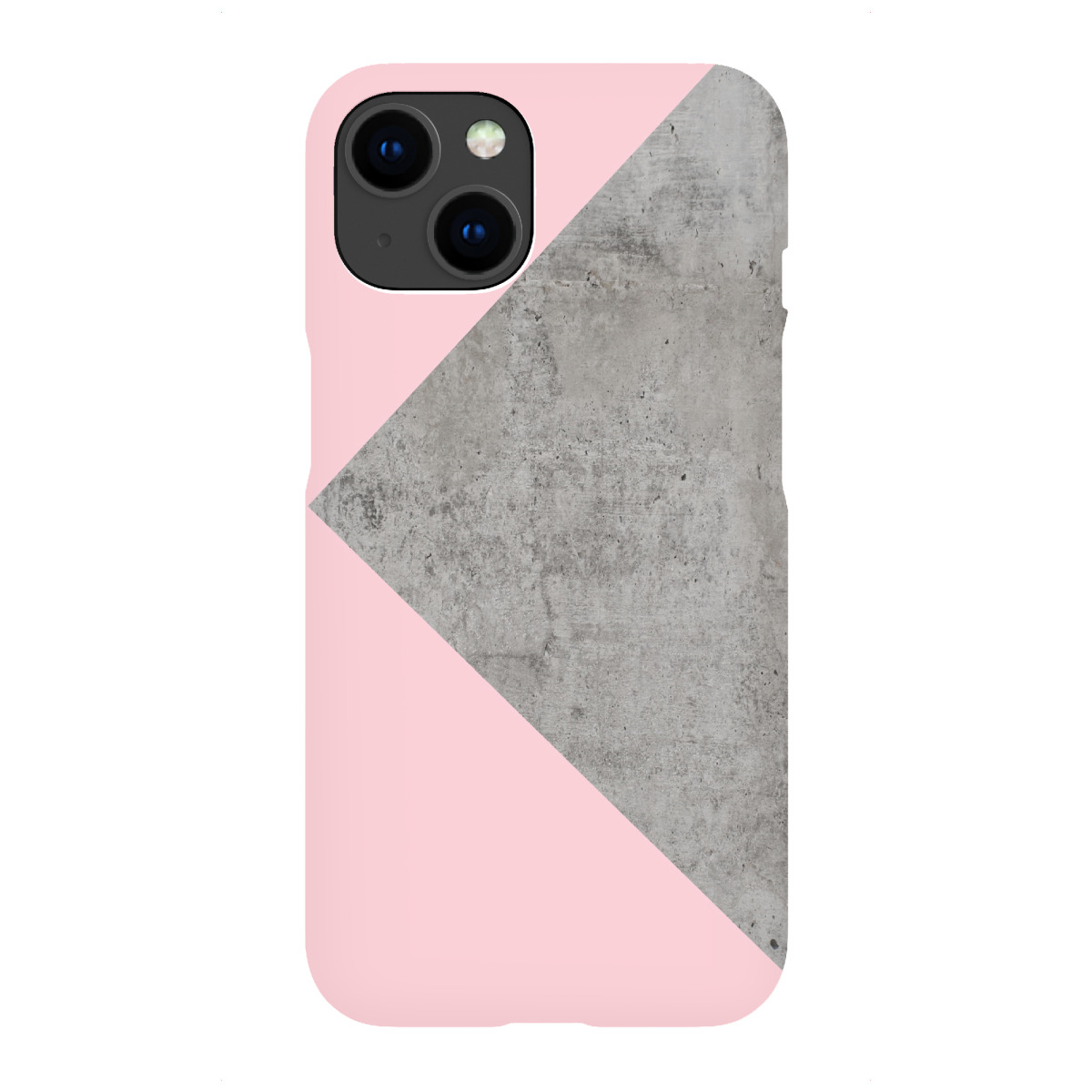 iPhone "Pink Collage on Concrete" Premium-Case Handyhülle artboxONE
