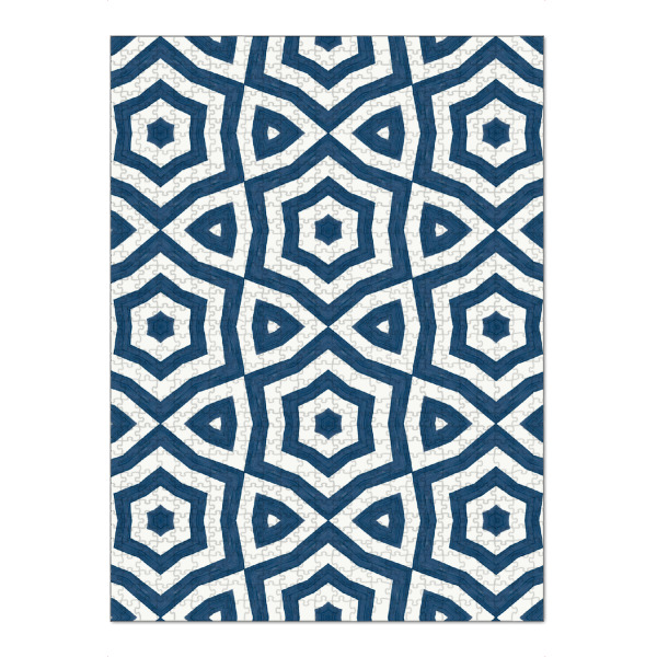 Puzzle Ravensburger "Geometric Ethnic Mood" artboxONE - Abstrakt,Architektur,Geometrie,Reise / Afrika