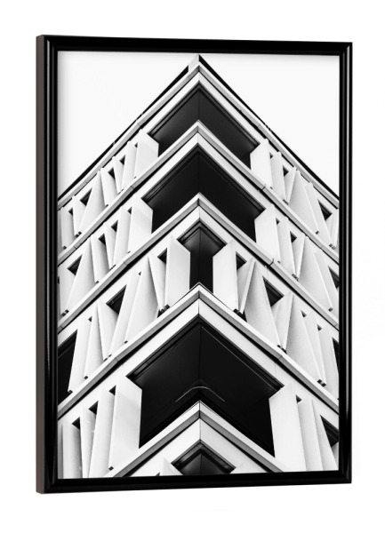 Poster mit schwarzem Rahmen "Architectural Photography" artboxONE - Städte,Schwarzweiß,Architektur