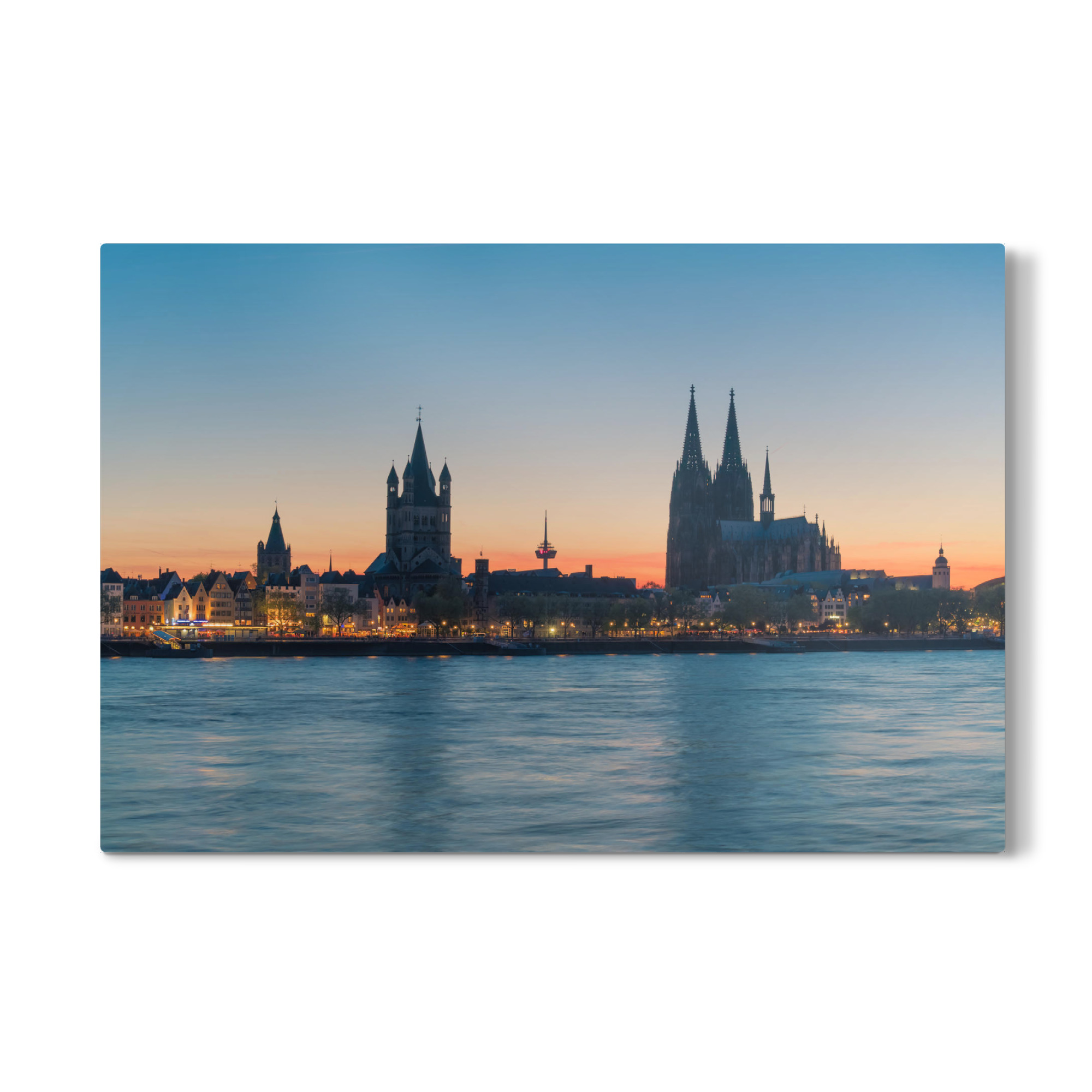 Galerie-Print "Die Skyline von Köln" 75x50 cm artboxONE