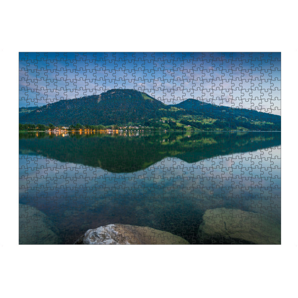 Puzzle Ravensburger "Sommerabend am Alpsee" artboxONE - Natur,Reise