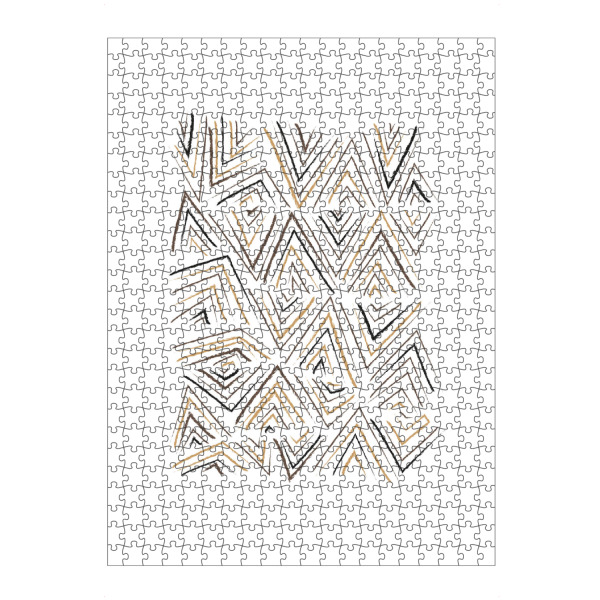 Puzzle Ravensburger "Ethno Mood" artboxONE - Natur,Reise,Abstrakt,Geometrie,Reise / Afrika,Reise / Länder