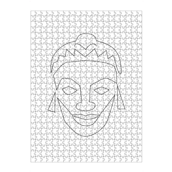 artboxONE Puzzle "Statue Face" artboxONE - Natur,Reise,Abstrakt,Schwarzweiß,Geometrie,Reise / Afrika,Reise / Asien,Reise / Länder