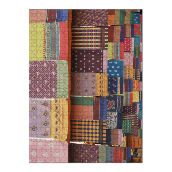Puzzle Ravensburger "Ethno Feeling" artboxONE - Fashion,Reise / Asien - Ethno,Pattern,Markt,Clothes,Boho - Bild ethno