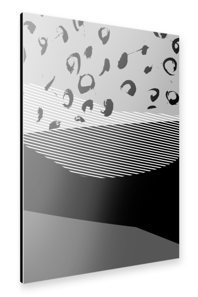 Alu-Dibond "Black Safari" 30x20 cm artboxONE