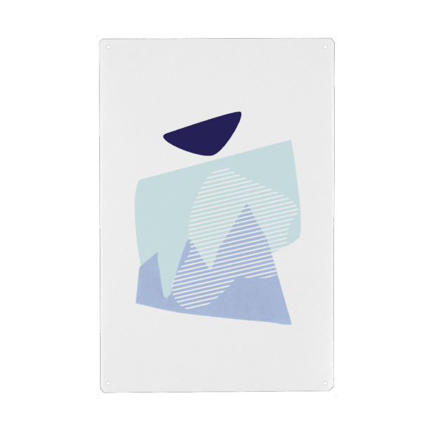 Holzbild "Breezy" artboxONE - Natur,Reise,Abstrakt,Geometrie,Reise / Strand und Meer,Unterwasser