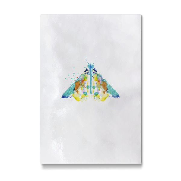 Galerie-Print "Monotype vivid moth colorful" 30x20 cm artboxONE
