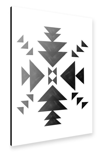 Alu-Dibond "Aztec Pattern" 30x20 cm artboxONE