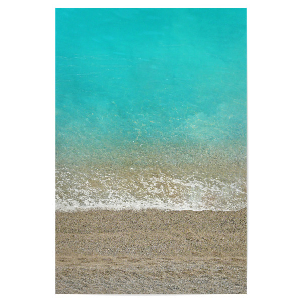 Poster "Blue from the Top" artboxONE - Natur,Reise - Sea,Ocean,Blue,Water,Top,Drone,Fly,Sand,Landscape,Nature,Travel,Holiday,Beach,Summer,Italy