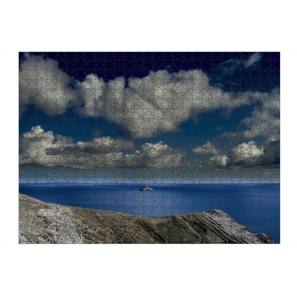 Puzzle Ravensburger "Stilness of Titicaca" artboxONE - Natur,Reise - Lake,Rock - Bild lake