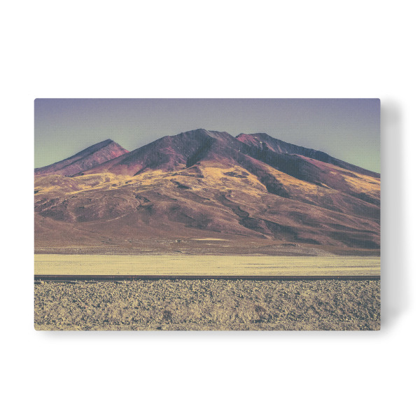 Leinwandbild "Mountain in the desert" artboxONE - Natur,Reise - Mountain,Desert,Vulkan