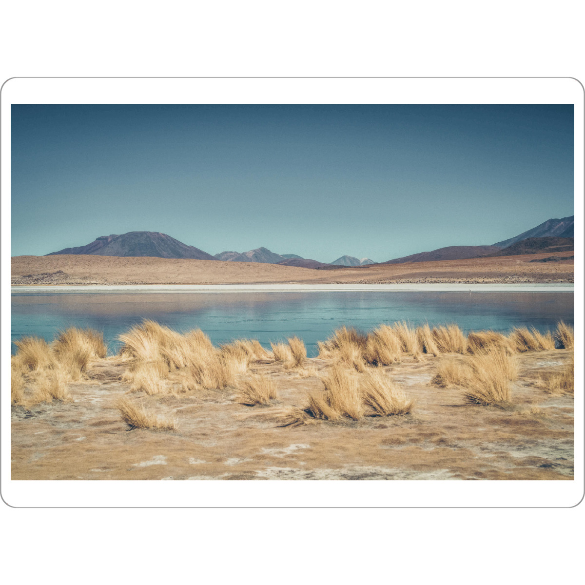 Tischset "Laguna" artboxONE - Natur - Island,Lagoon,Laguna,Shore - Bild island