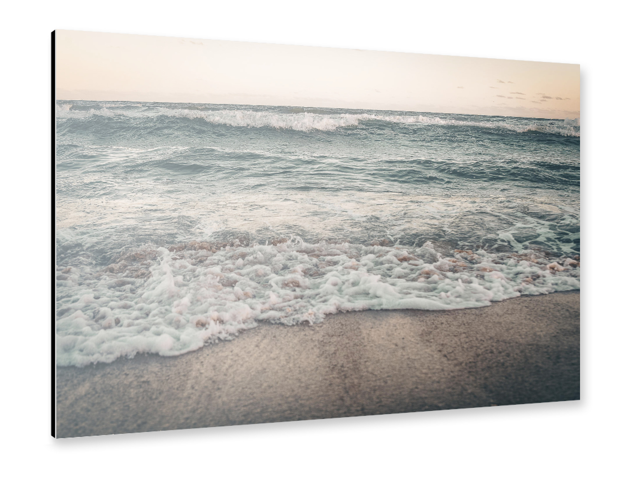 Alu-Dibond "Square Waves" 30x20 cm artboxONE