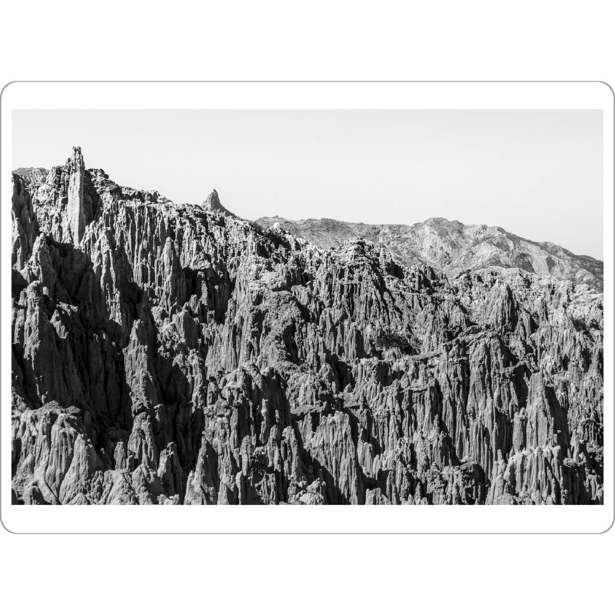 Tischset "Moon valley" artboxONE - Natur,Schwarzweiß - Rocks,Desert - Bild rocks