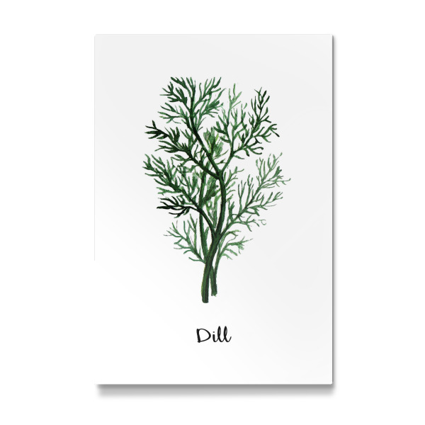 Galerie-Print "Dill Illustration" 30x20 cm artboxONE
