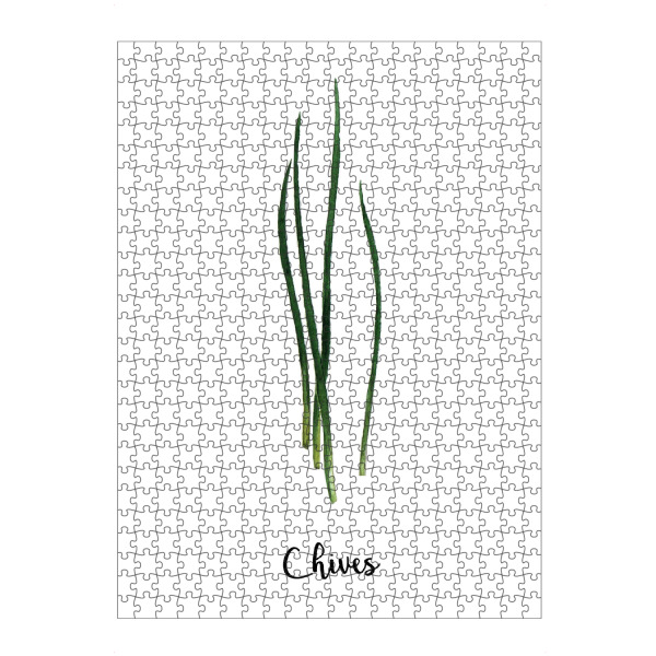 Puzzle Ravensburger "Chives" artboxONE - Essen & Trinken - Herb,Spices,Chives - Bild herb
