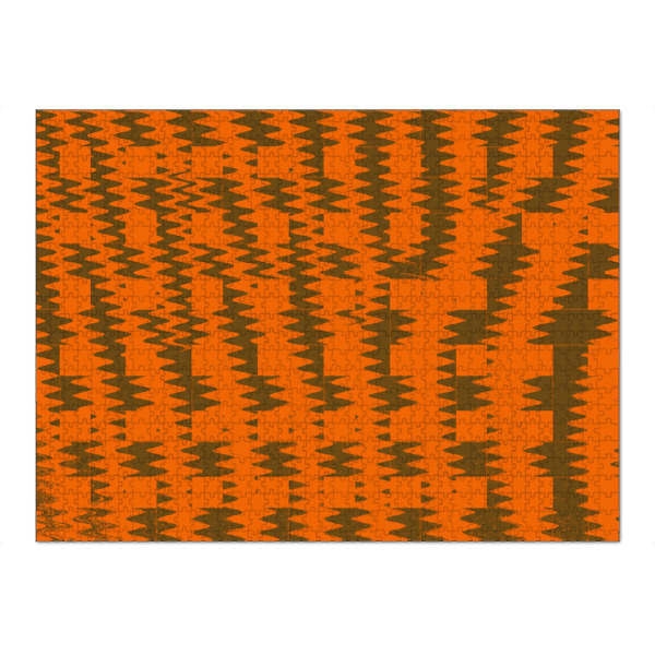 Puzzle Ravensburger "Afrika Pattern braunorange" artboxONE - Abstrakt - Abstrakt,Pattern,Muster - Bild abstrakt