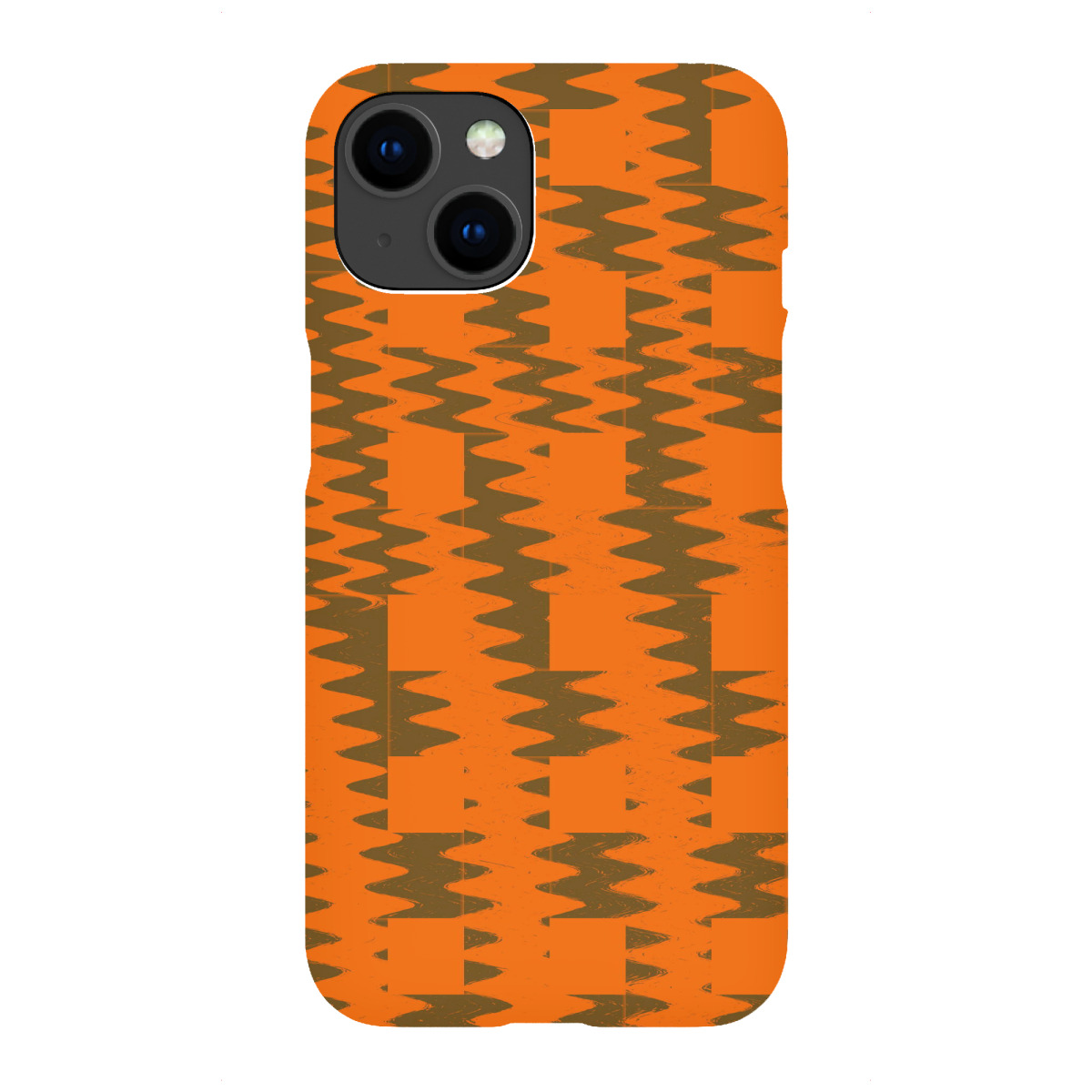 "Afrika Pattern braunorange"für iPhone - Premium-Case Handyhülle artboxONE