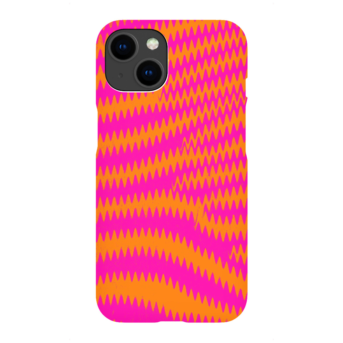 iPhone "Zebra Pattern orangepink" Premium-Case Handyhülle artboxONE