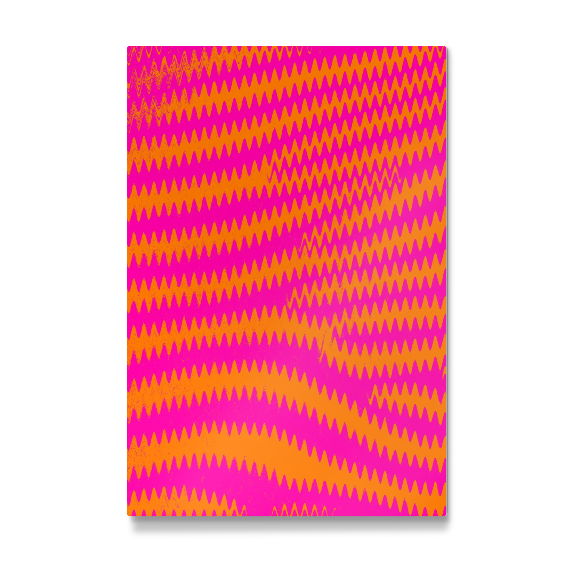 Galerie-Print "Zebra Pattern orangepink" 75x50 cm artboxONE