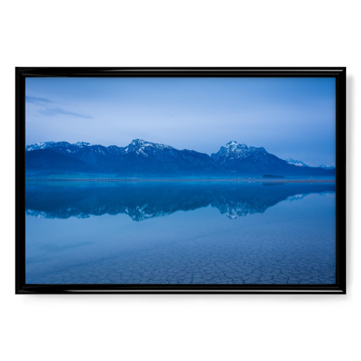 Blauer Morgen am Forggensee Blauer Morgen am Forggensee