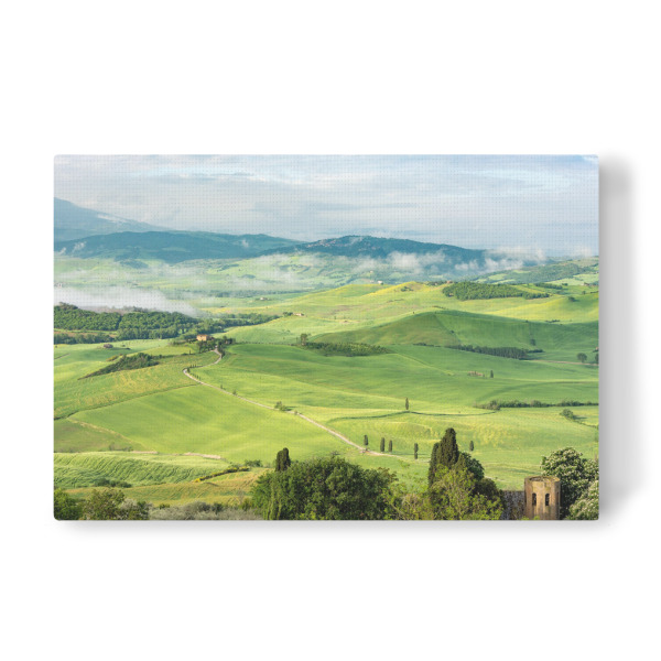 Leinwandbild "Val d'Orcia in der Toskana" artboxONE - Natur - Toskana,Valdorcia,Pienza