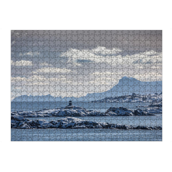 Puzzle Ravensburger "Inselwelt" artboxONE - Natur,Reise - Lofoten,Norwegen,Skandinavien,Inseln,Nordnorwegen,Meer,Landschaft - Bild lofoten