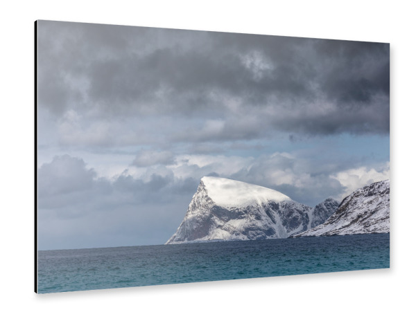 Alu-Dibond "Arctic Island" 30x20 cm artboxONE