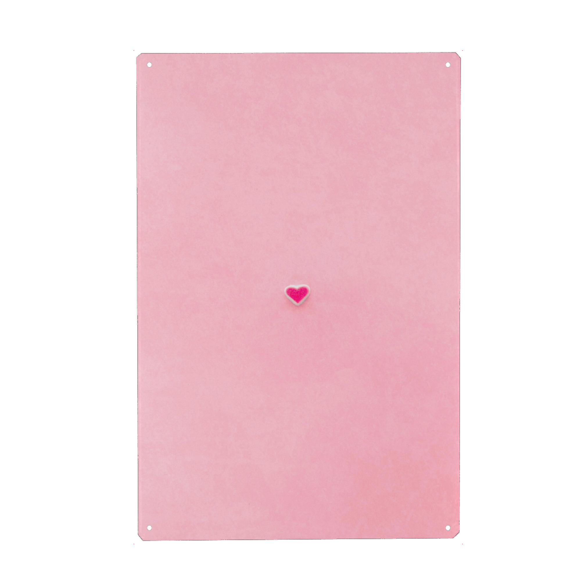Holzbild "Little sweetheart" artboxONE - Liebe,Für Mama - Herz,Liebe,Pink,Sweets