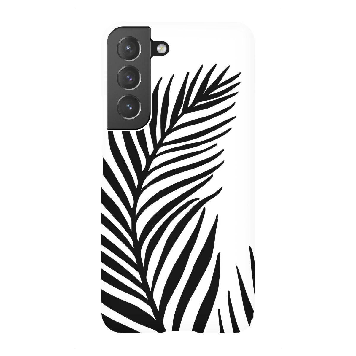 Samsung Galaxy "Palm Leaves White - Motif Five" Premium-Case Handyhülle artboxONE