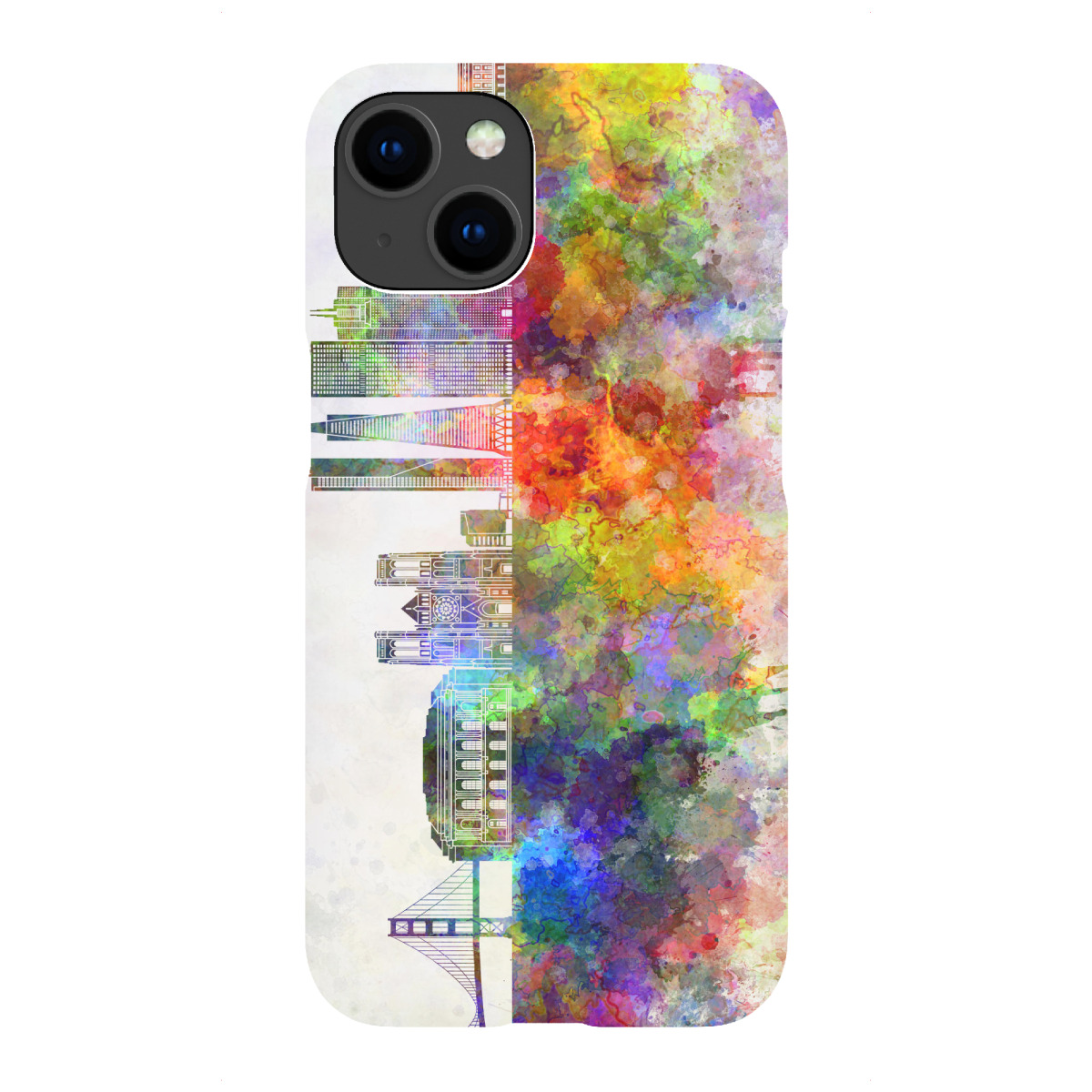 iPhone "San Francisco V2 skyline" Premium-Case Handyhülle artboxONE