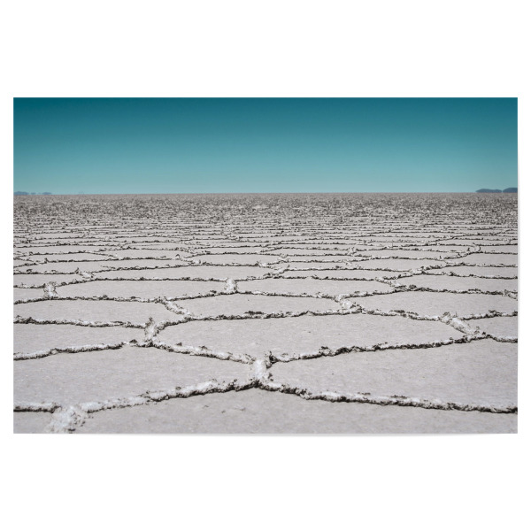 Poster 30x20 cm "SALAR Desert" artboxONE - Natur,Reise - Desert,Salar,Southamerica,Horizon