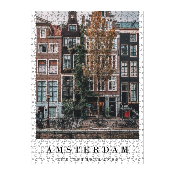 Puzzle Ravensburger "Playful Amsterdam" artboxONE - Städte - Europe,Netherlands,Buildings - Bild europe