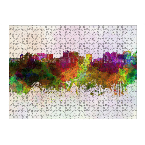 Puzzle Ravensburger "Sarasota skyline in watercolor" artboxONE - Städte / Weitere - Sarasota,Skyline - Bild sarasota