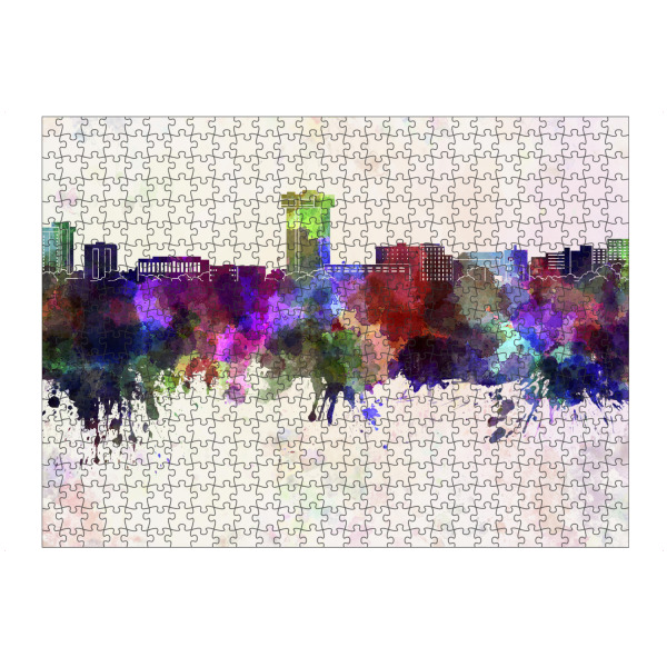 Puzzle Ravensburger "Springfield MO skyline" artboxONE - Städte / Weitere - Springfield,Skyline - Bild springfield