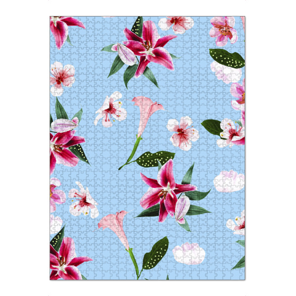 Puzzle Ravensburger "Oenomel" artboxONE - Floral - Blumen - Bild blumen