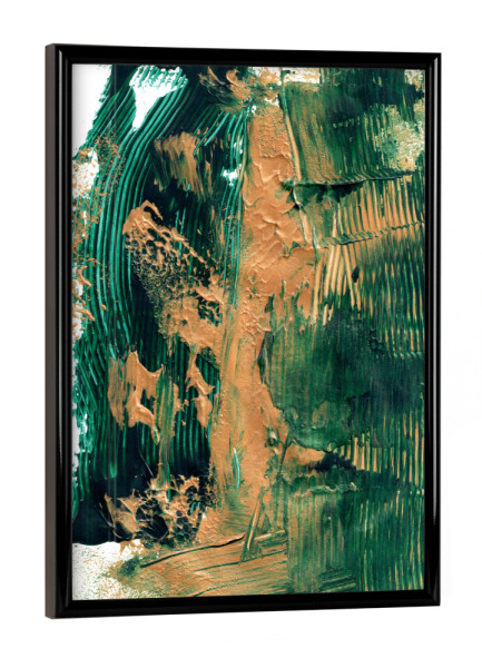 Poster mit schwarzem Rahmen "Walk in the Forest" artboxONE - Abstrakt - Komposition,Abstrakt