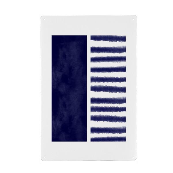Holzbild "Deep Ocean" artboxONE - Abstrakt - Maritime,Scandi,Minimalist