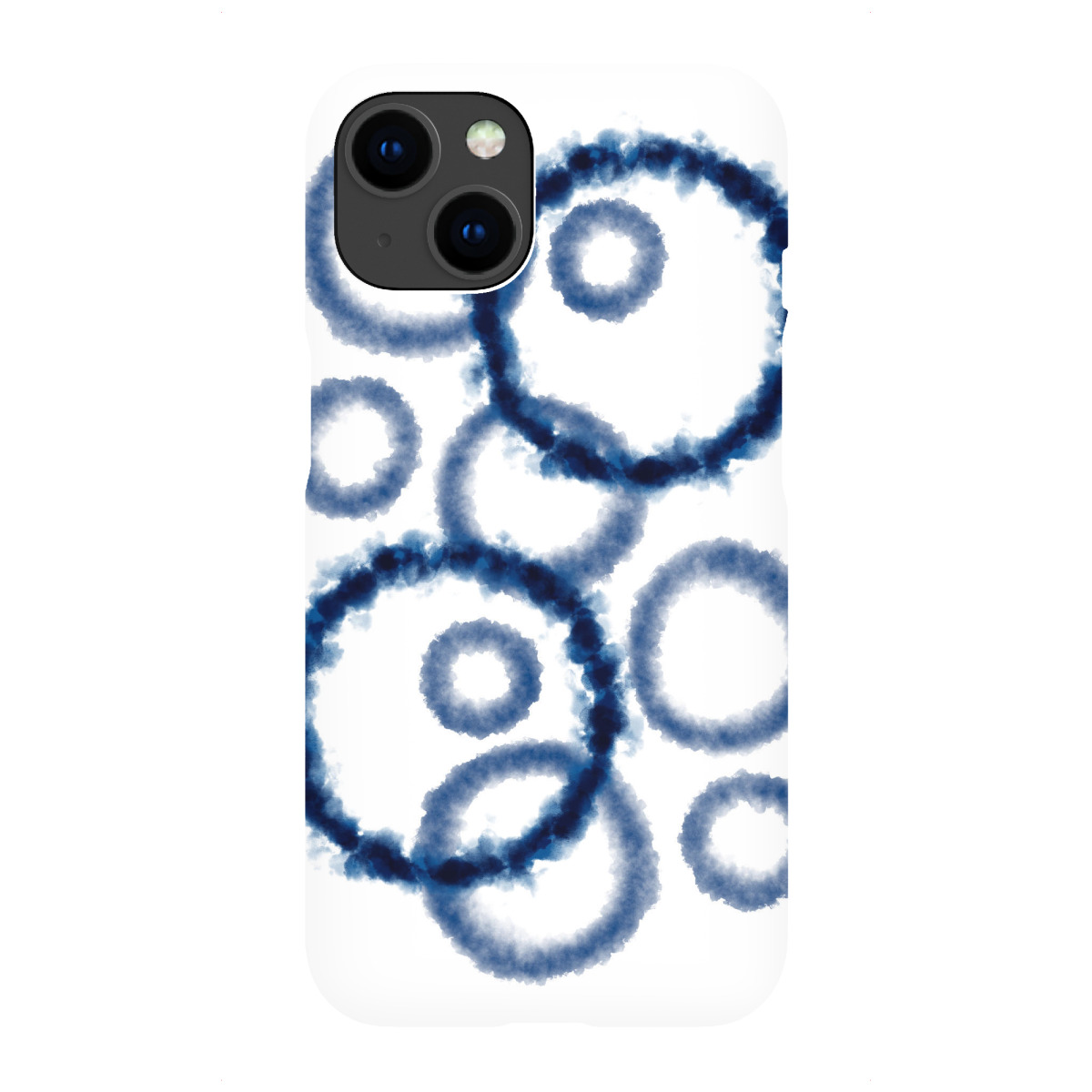 "Blue Circles"für iPhone - Premium-Case Handyhülle artboxONE