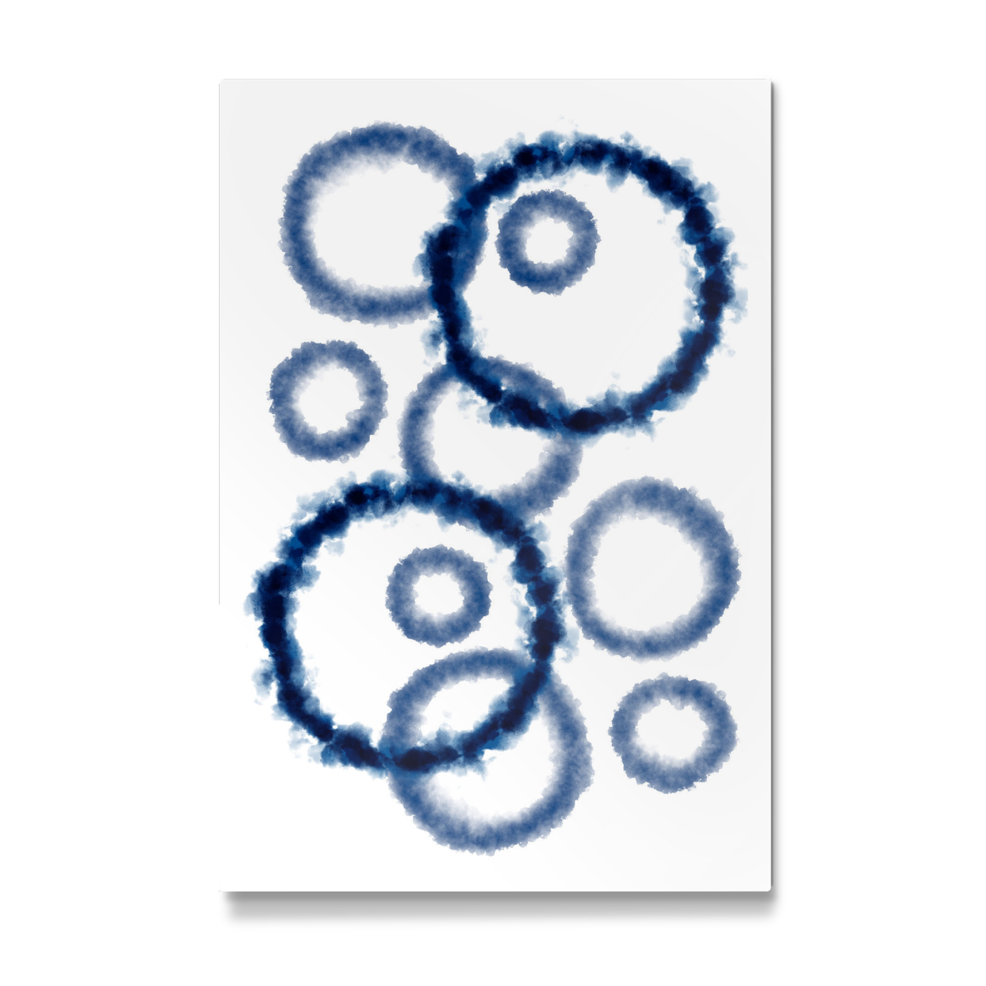 Galerie-Print "Blue Circles" 75x50 cm artboxONE