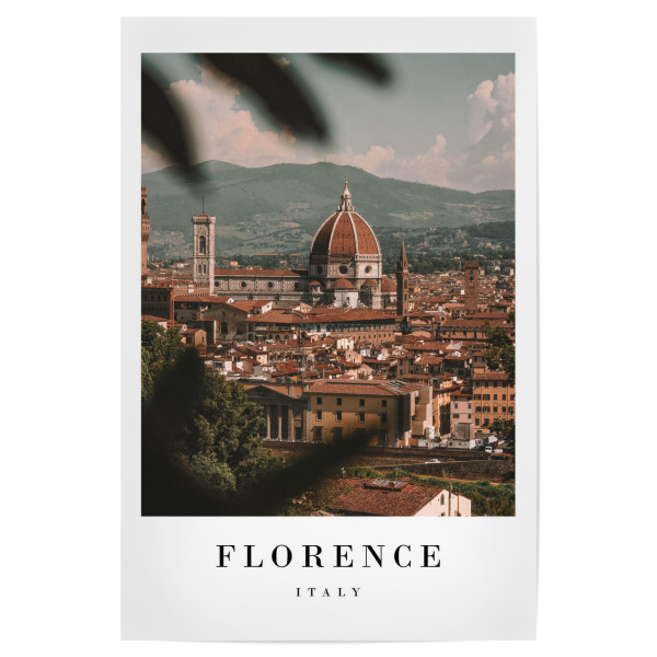Poster 30x20 cm "Dreamy Florence" artboxONE - Städte - Renaissance,Italy,Building