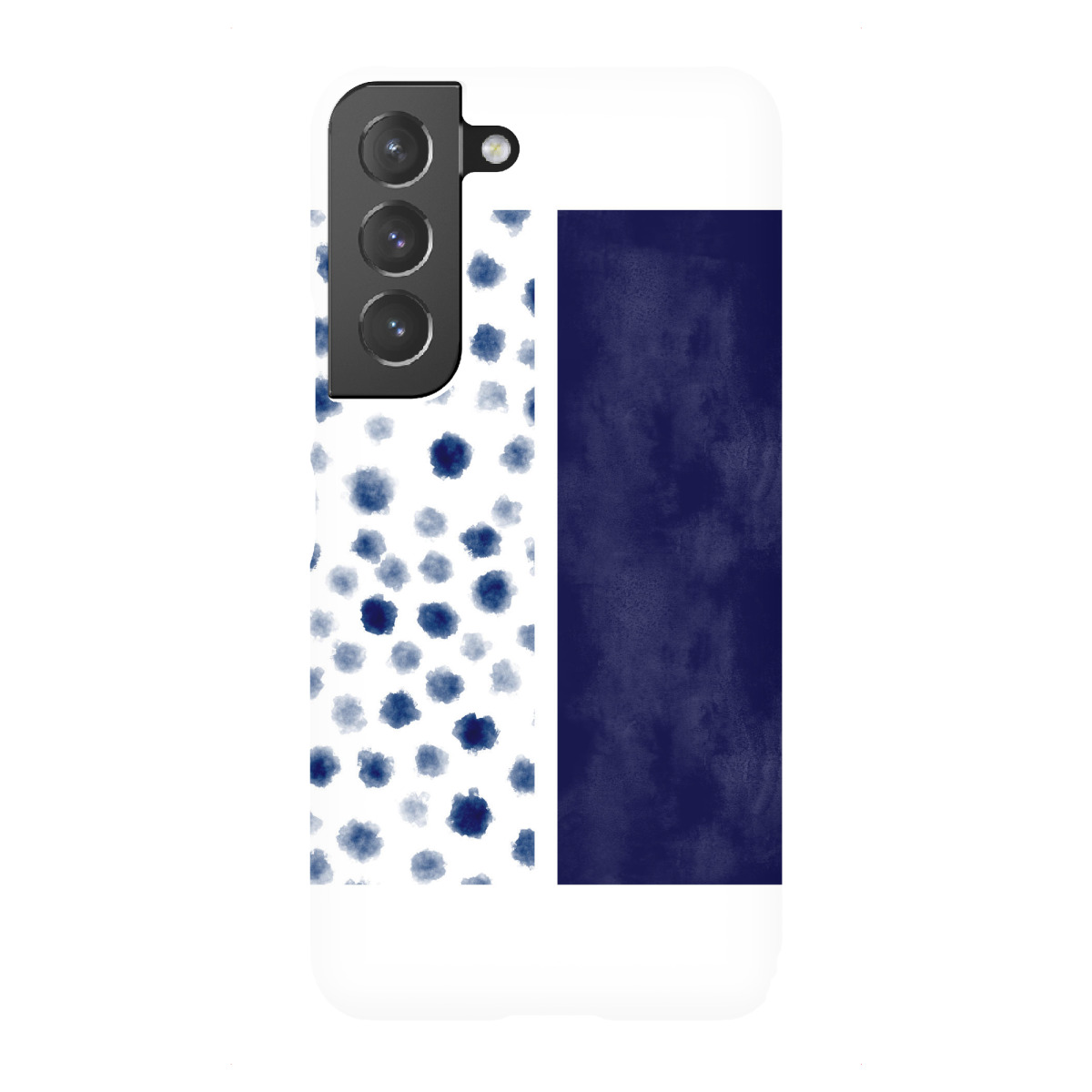 Samsung Galaxy "Deep Blue Abstraction" Premium-Case Handyhülle artboxONE