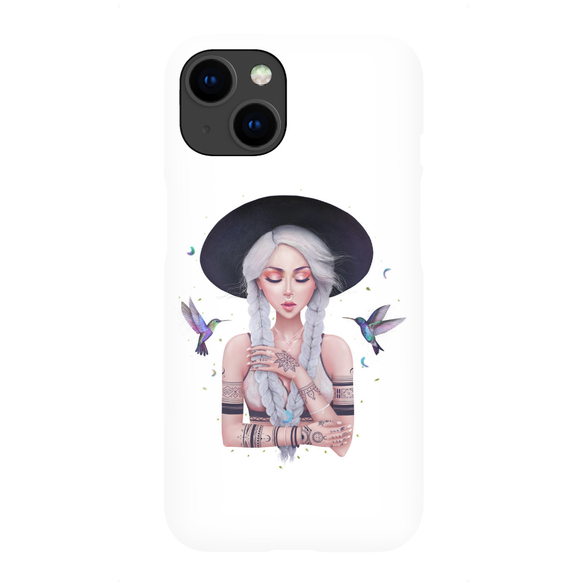 iPhone "Bohemian girl" Premium-Case Handyhülle artboxONE