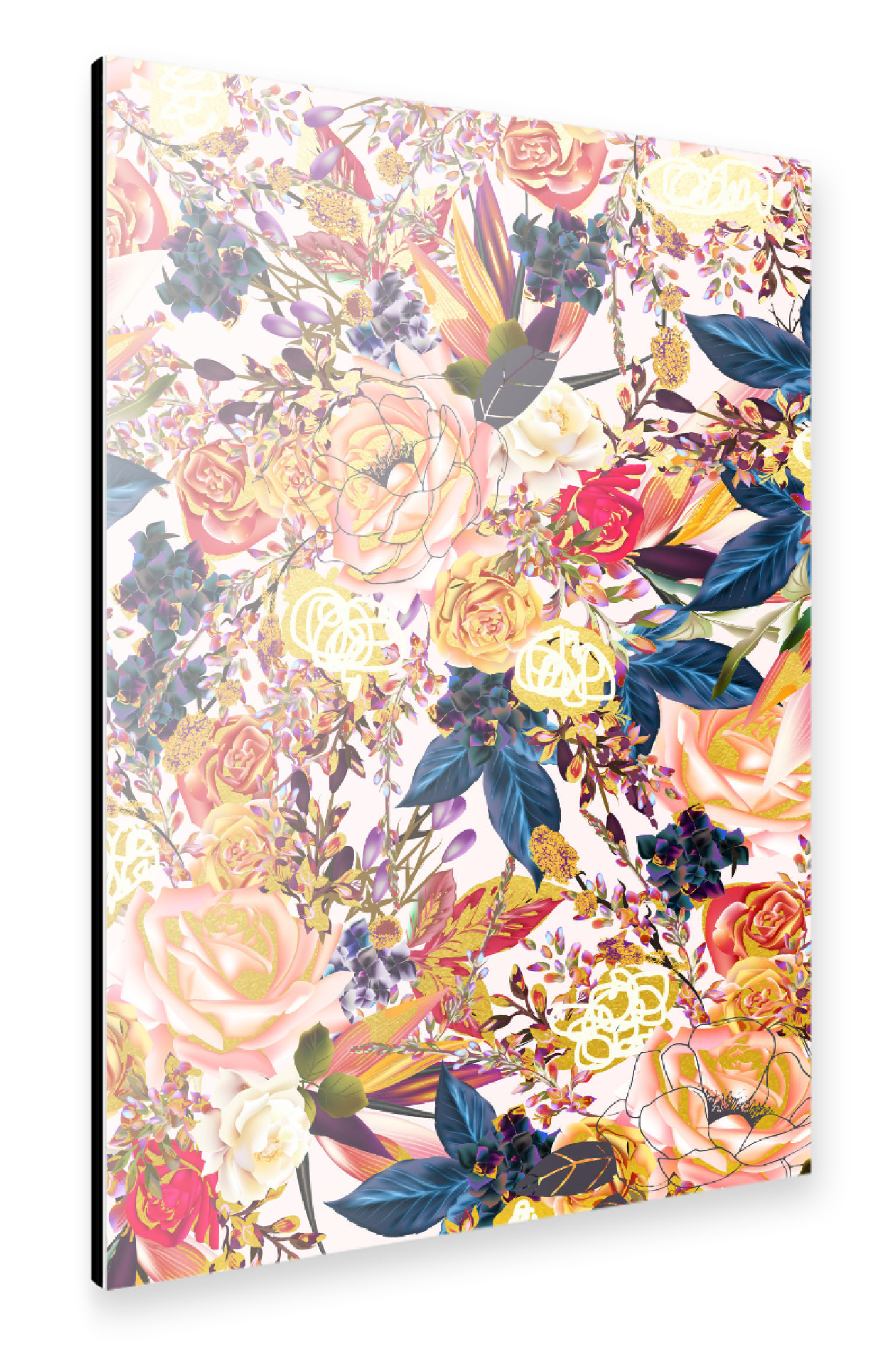 Alu-Dibond "Rustic Floral" 30x20 cm artboxONE