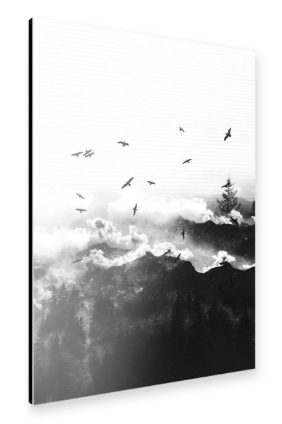 Alu-Dibond "Whispering heights" 30x20 cm artboxONE