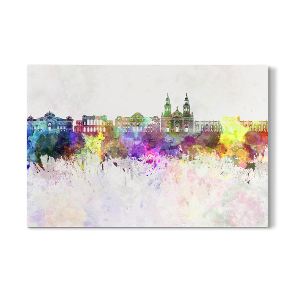 Galerie-Print "Santiago de Chile skyline" 30x20 cm artboxONE