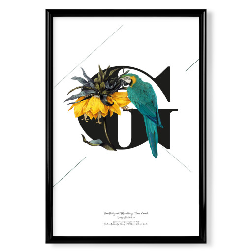 Botanical Alphabet-G